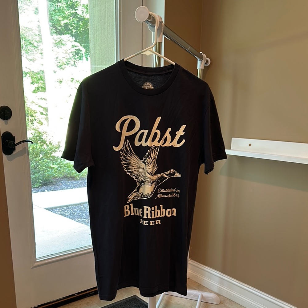 American Needle Navy Pabst Blue Ribbon Tee